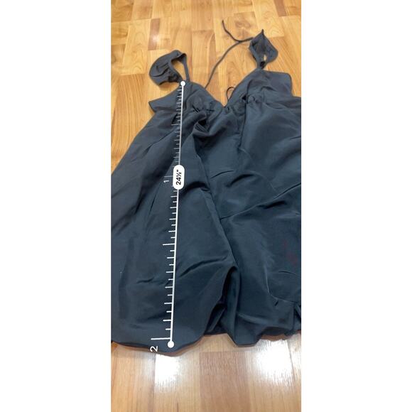 Wild Fable Women's Satin Flutter Cap Sleeve Mini Bubble Dress -XXS NWT - Picture 4 of 5